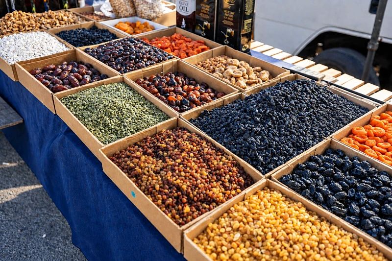 Во Владивостоке работают сезонные продуктовые площадки «Дары осени» Во Владивостоке работают сезонные продуктовые площадки «Дары осени»
