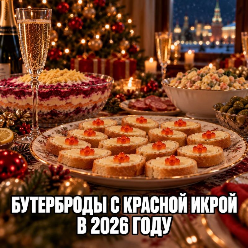 Россияне рискуют остаться без главного деликатеса на новогоднем столе — красная икра подорожает на 471%