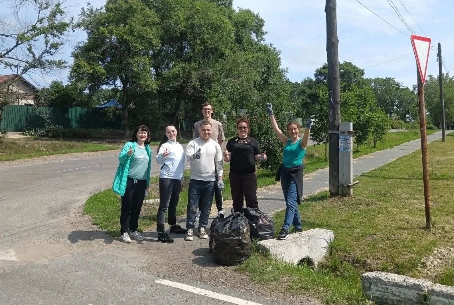 Уссурийск выходит на субботник