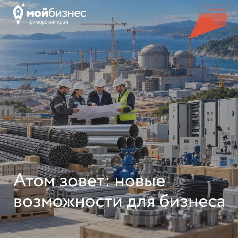 Приморский бизнес приглашают на большую атомную стройку