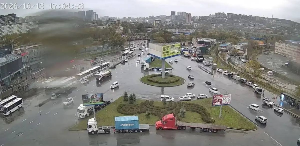 Дорожная обстановка на дорогах Владивостока на этот час