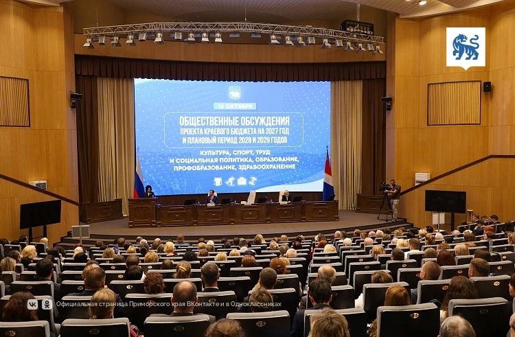 Развитие отрасли образования обсудили на бюджетных слушаниях в Приморье