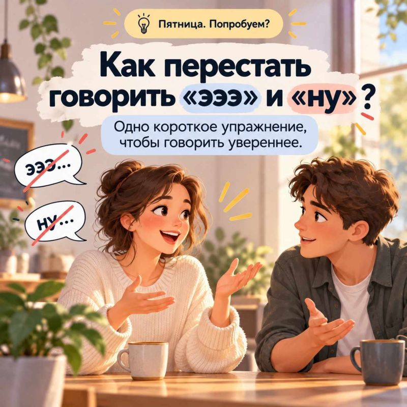 Пятница. Попробуем?. Бывает, мысль уже есть, а вместе с ней — целая россыпь «эээ», «ну» и «как бы»