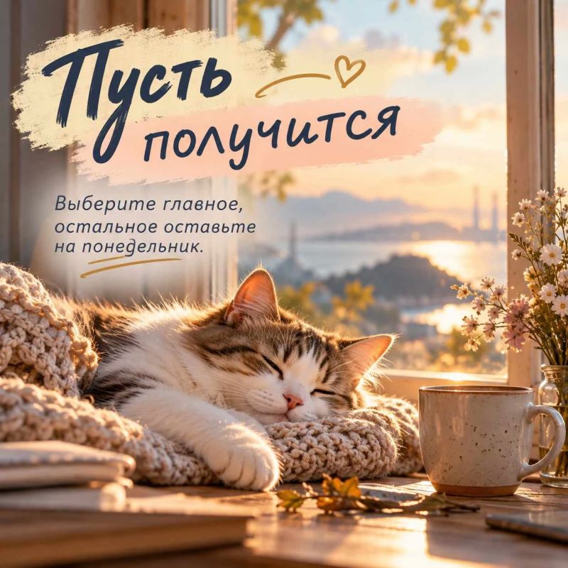Пусть получится: пятница — не повод пытаться успеть за один день всё, на что не хватило недели