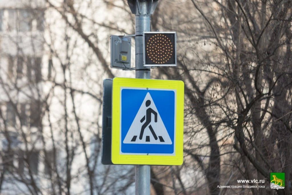 Во Владивостоке сделают безопаснее ещё семь пешеходных переходов возле школ и детских садов