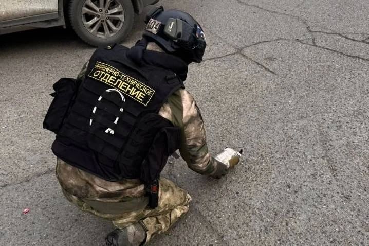 В Улан-Удэ взрывотехники обследовали регенеративный патрон