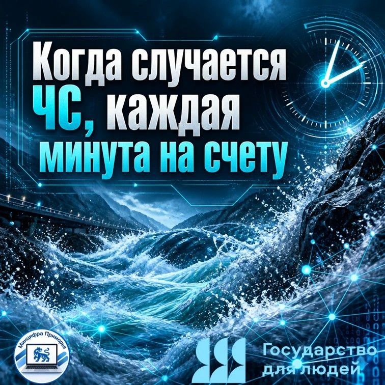 Экспертная группа Минцифры России, МЧС России работает в Приморском крае