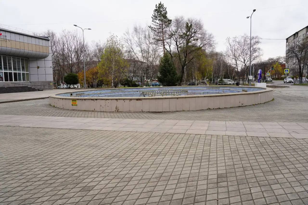 Фонтаны Уссурийского городского округа готовят к консервации на зимний период